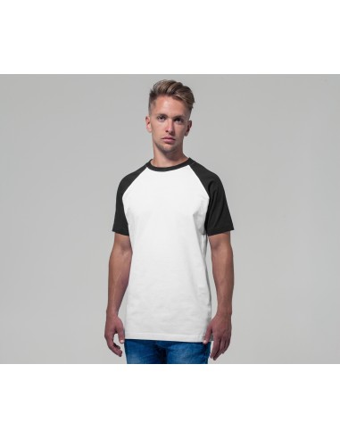 B-BY007-Raglan Contrast Tee